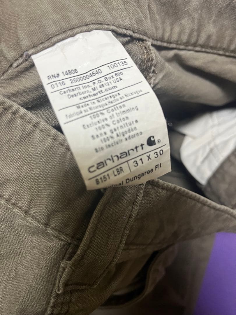 さ*ん様 Carhartt カーゴパンツ 31x30