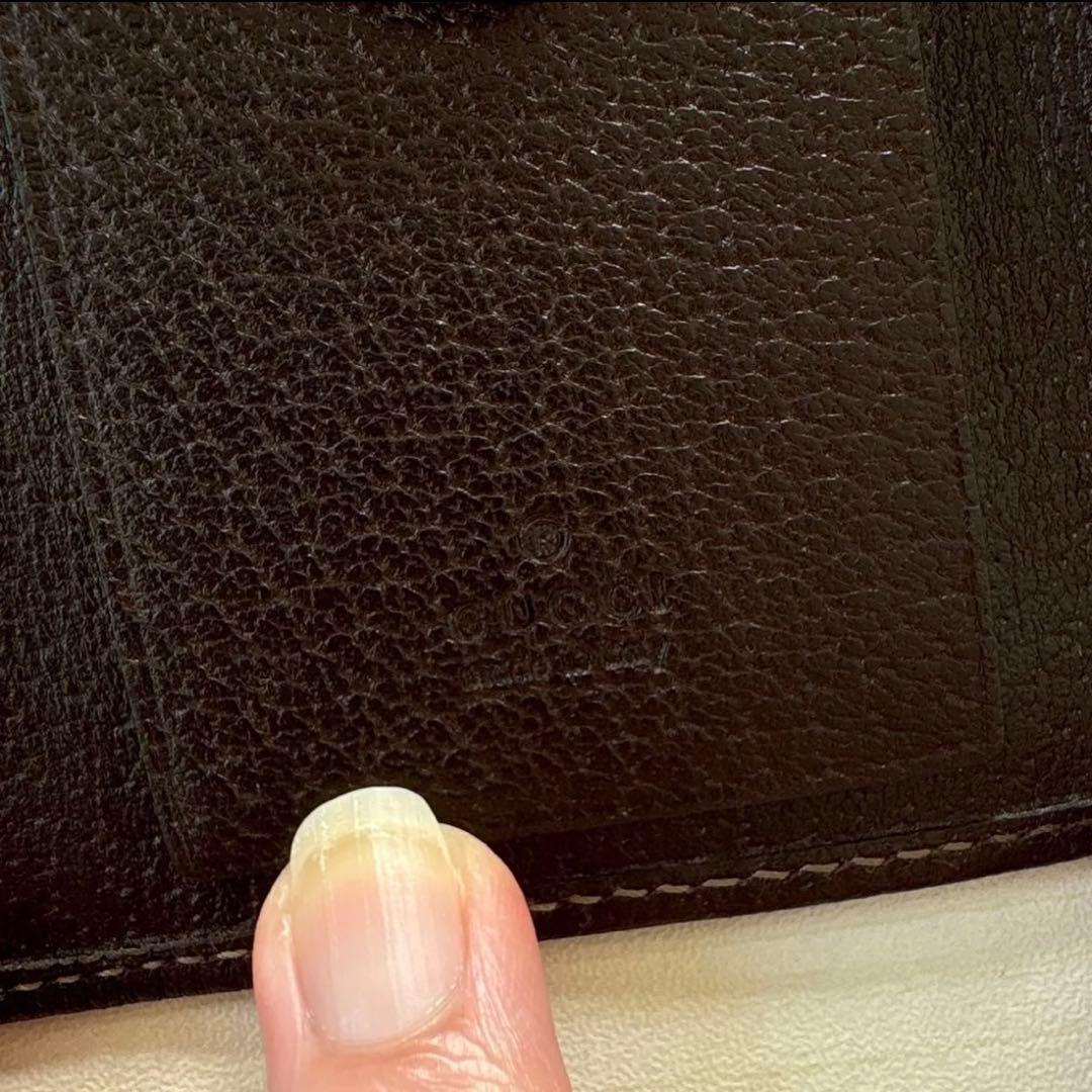 GUCCI グッチ GGロゴ キャンバスレザー キーケース ブラウン系