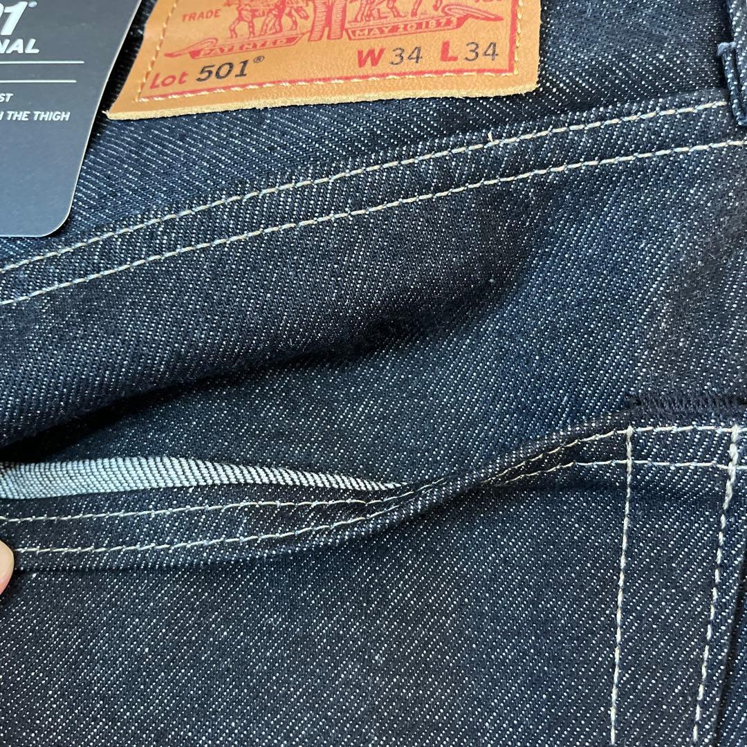新品タグ付　Levi’s PREMIUM BLACK 501 ® JEANS