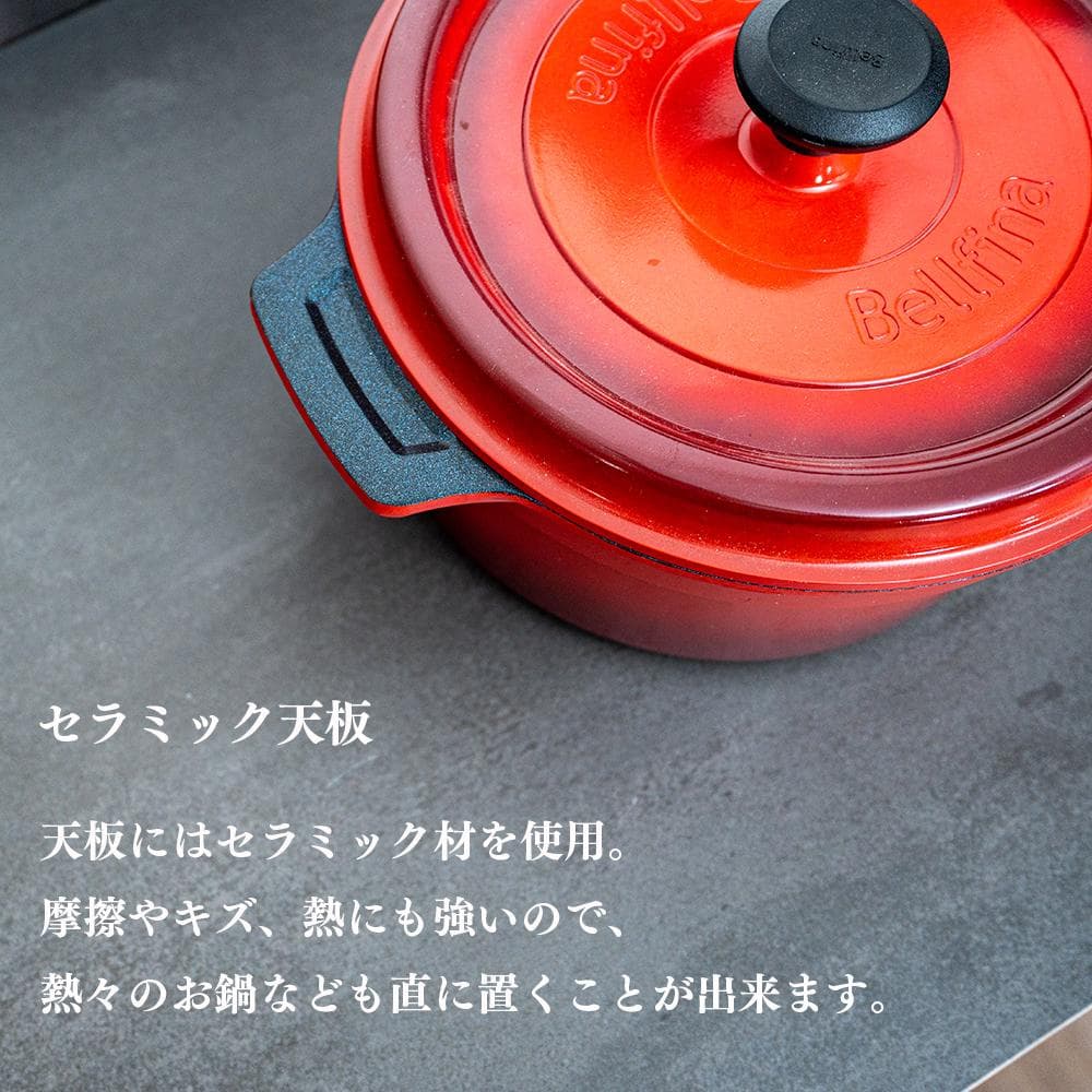 【メルカリ限定価格】セラミック天板！モダンキッチンカウンター 120cm