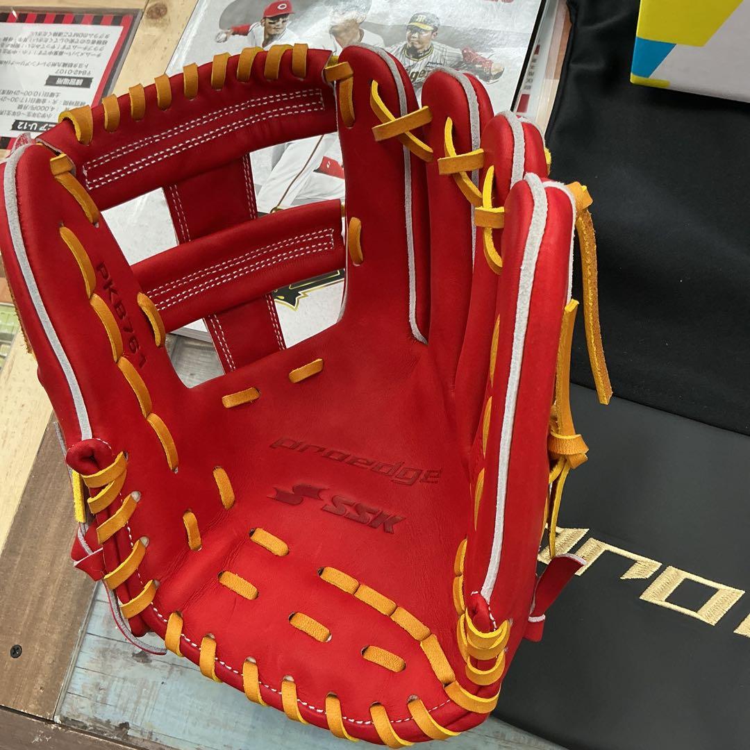 SSKプロエッジ硬式内野手用グローブ　湯もみ型付けサービス
