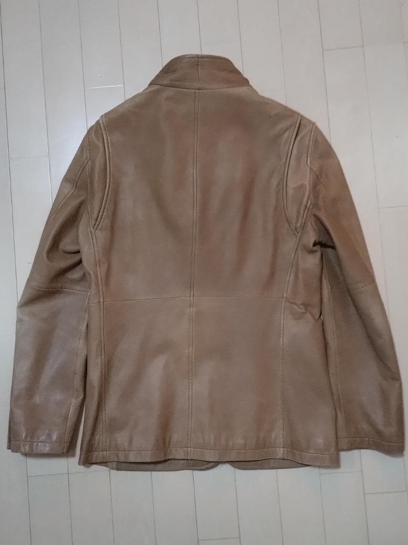 お洒落なレザージャケット タケオキクチ 羊革 M TAKEO KIKUCHI