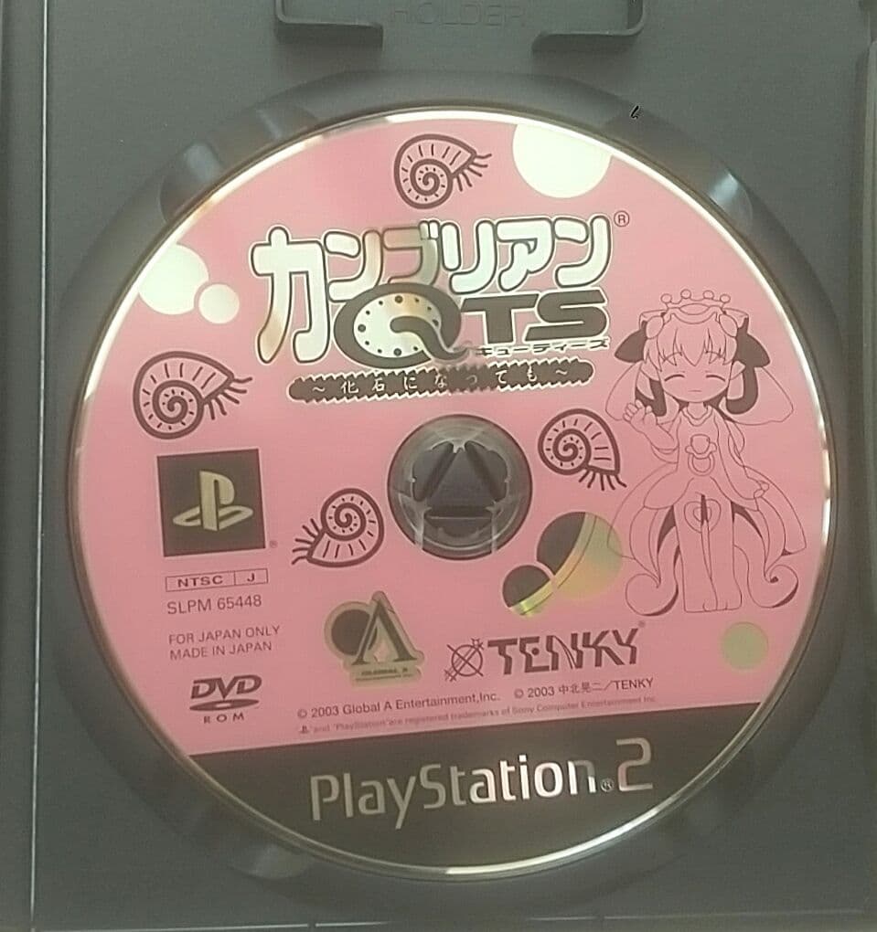 カンブリアンQTS 美品 ハガキ付属 PS2