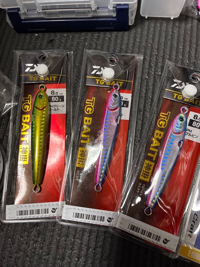 TG Bait メタルジグ80mm 80g セット