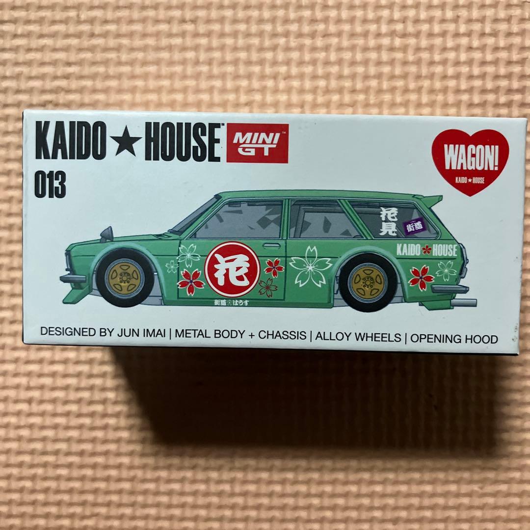 MINI GT 街道ハウスDATSUN KAIDO 510ワゴンチェイス