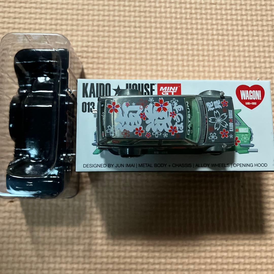 MINI GT 街道ハウスDATSUN KAIDO 510ワゴンチェイス