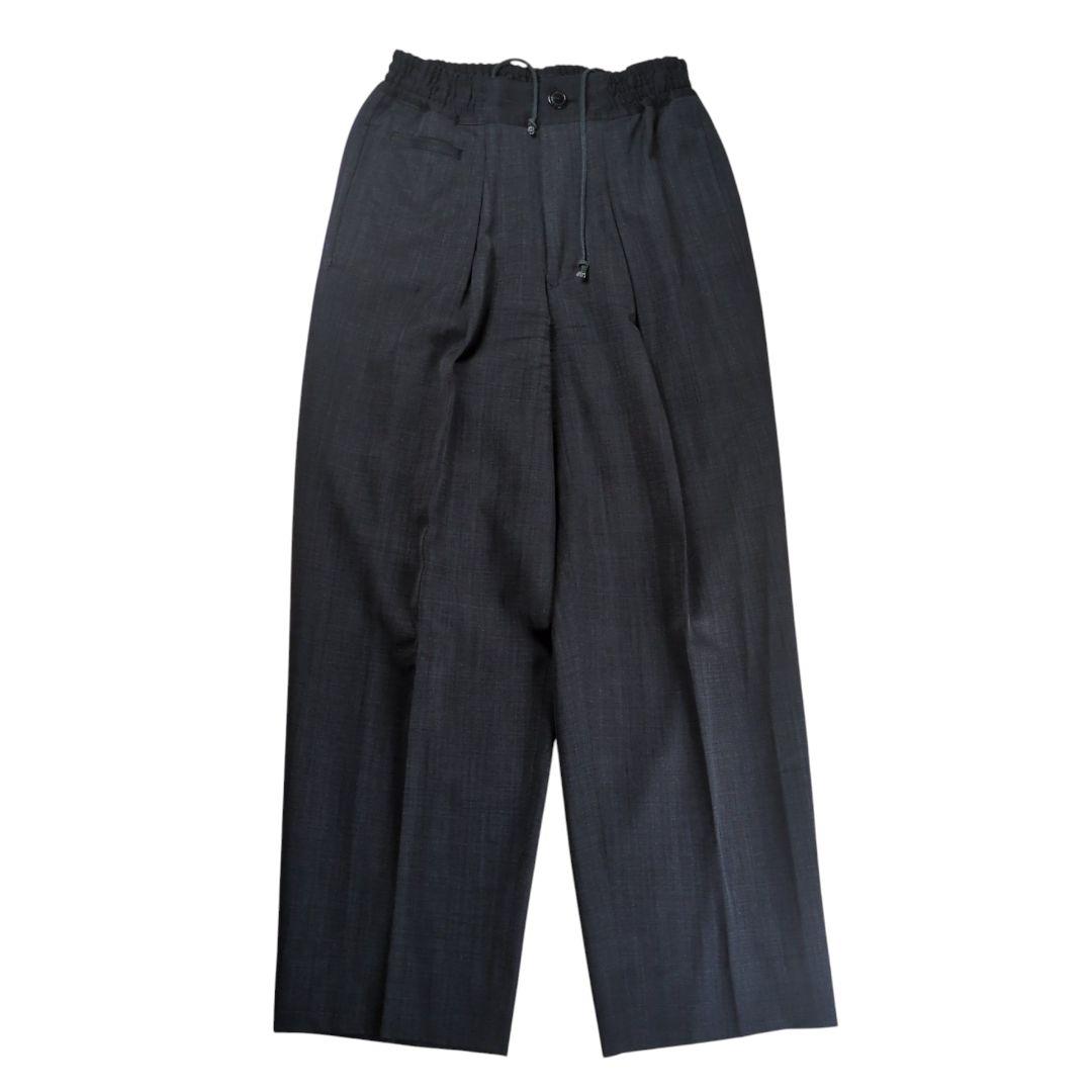 【美品】イッセイミヤケ 90's マオカラージャケット スラックス セットアップ
