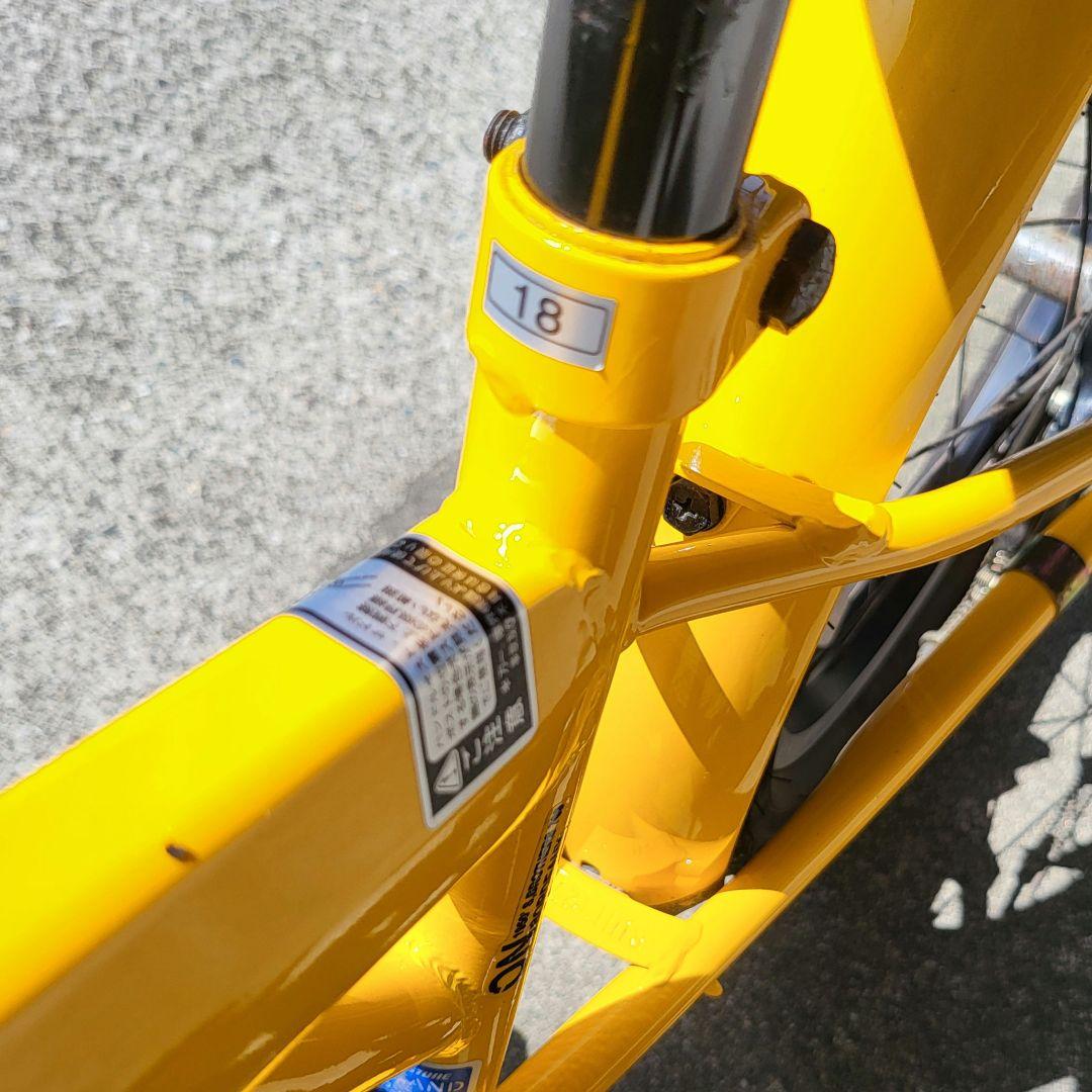 子供用自転車18インチ/ イエロー