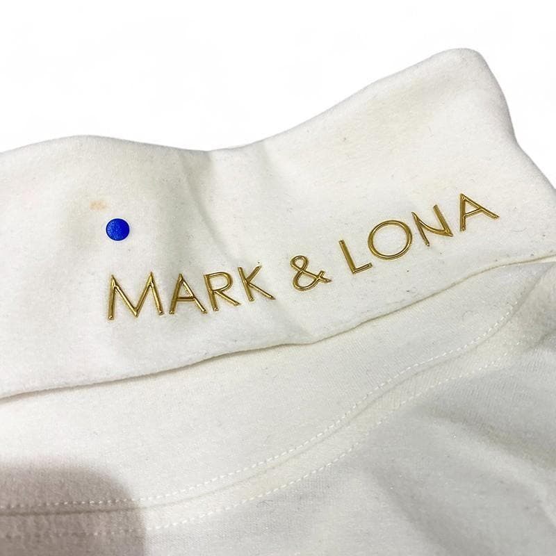 MARK&LONA マークアンドロナ タートルネック 長袖Tシャツ ホワイト M