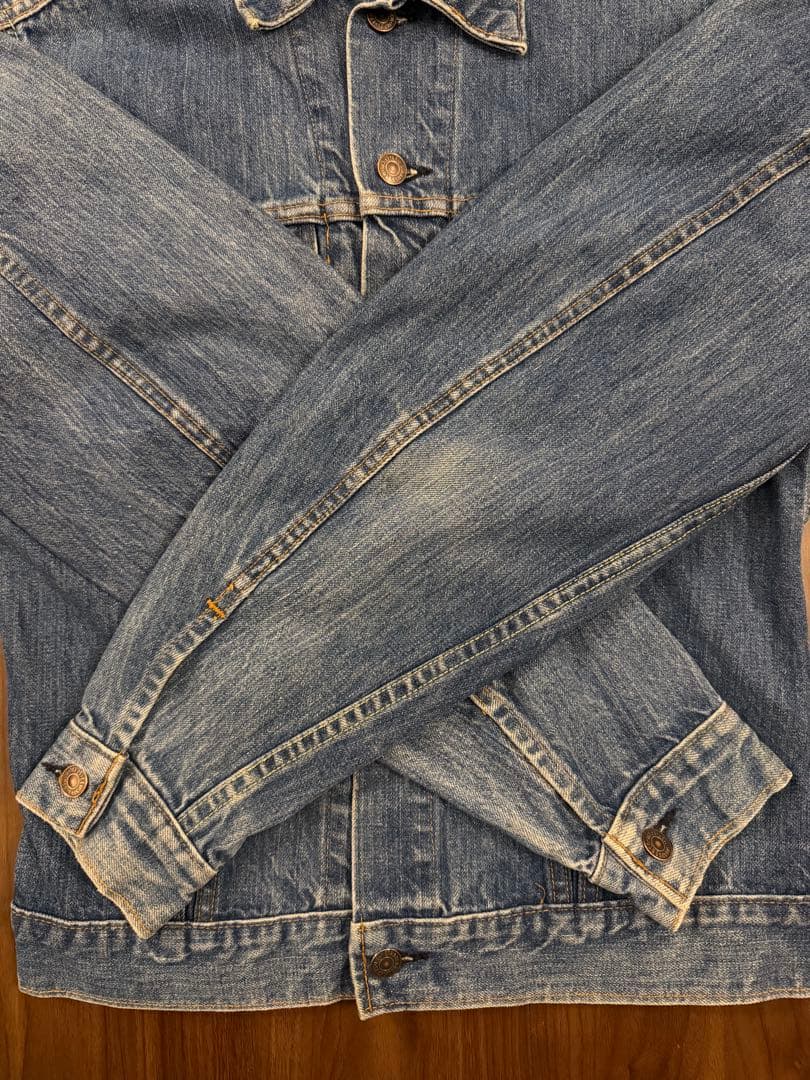 【激レア】Levis 70505 70s 横ケアタグ レインボーステッチ M-L