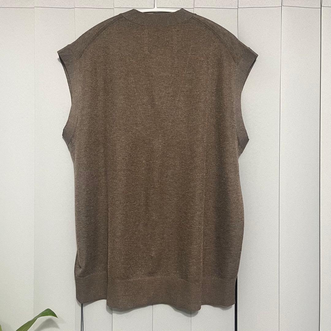 マルモア 【新品】MICA&DEALニットベストカーデ