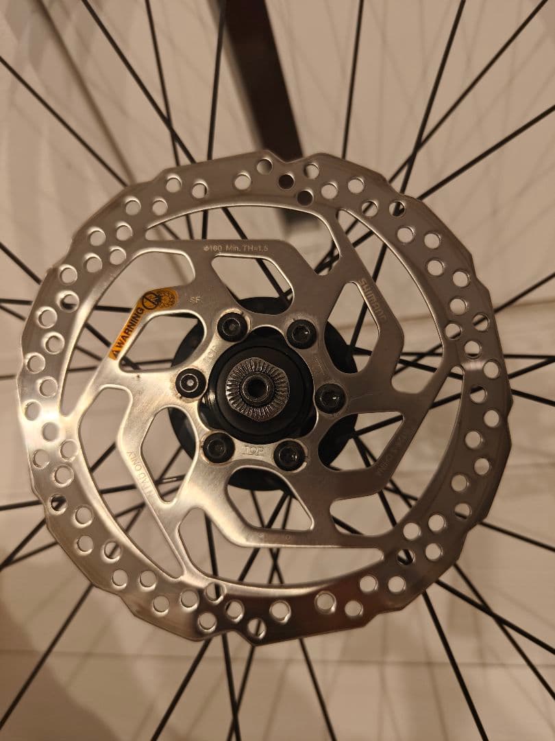 GIANT クロスバイク ディスクホイール DISCWheel ローターつき