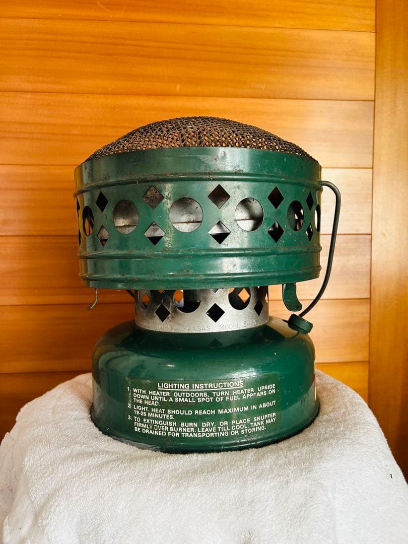 美品ビンテージ品　コールマン　ヒーター5000 1971/2月製造モデル511A