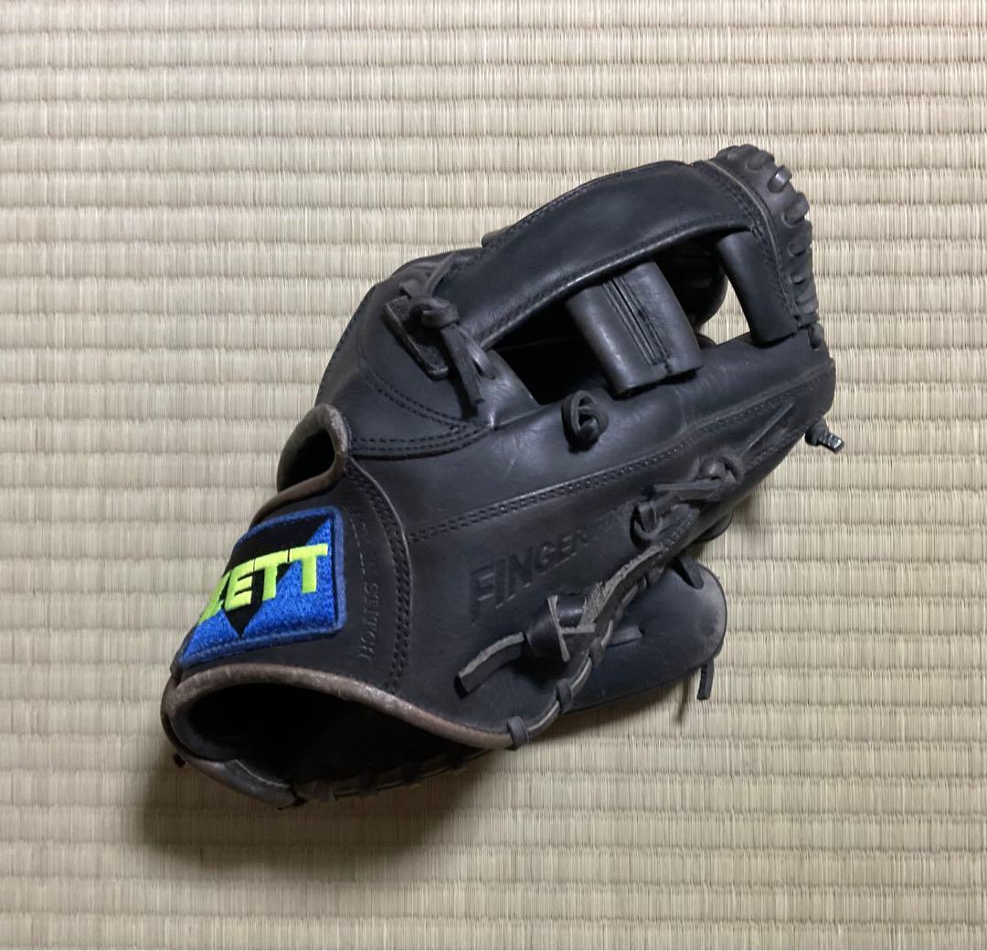 1990年代後半発売、ZETT 硬式野球用グローブ（遊撃手用）