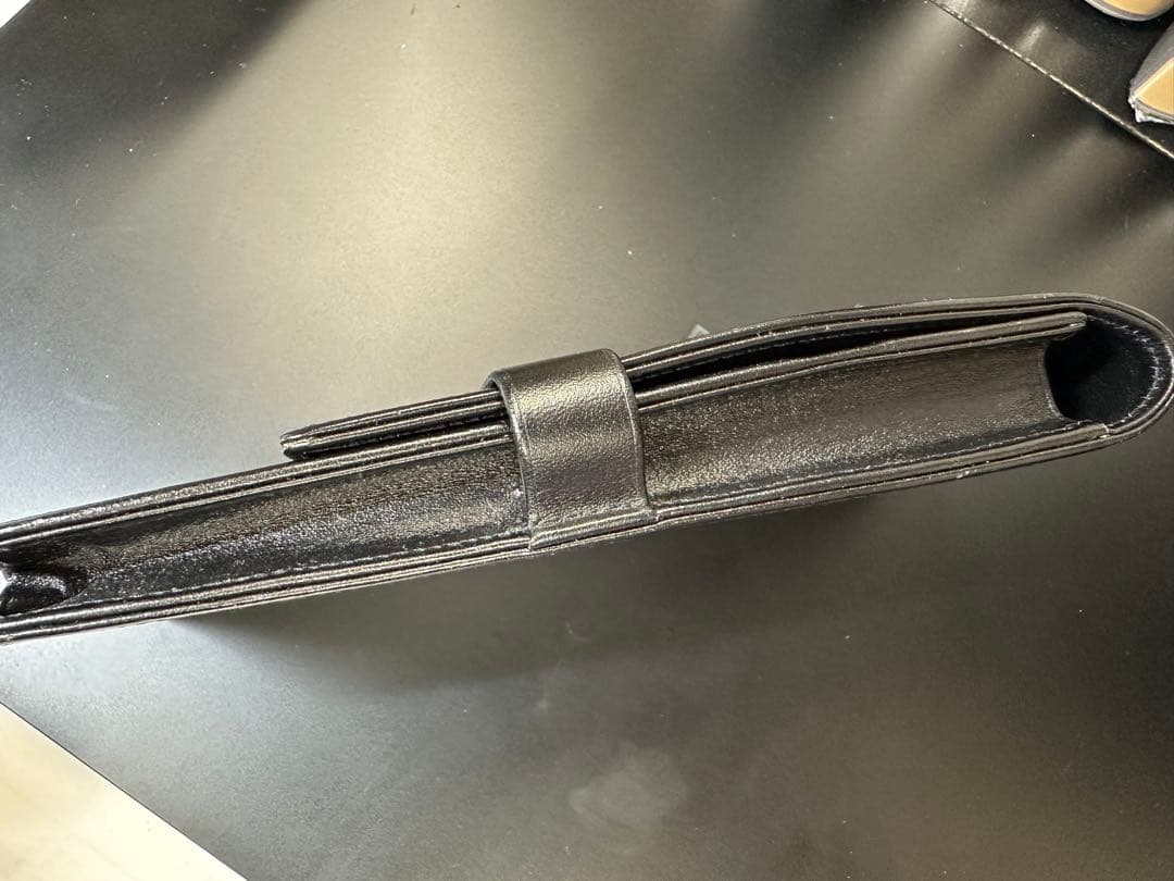Montblanc ブラックレザー ペンケース