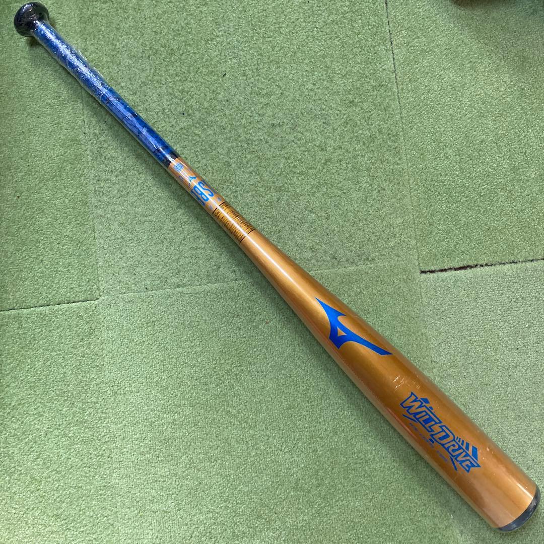 ミズノ　ウイルドライブ　軟式金属バット　トップバランス　84cm