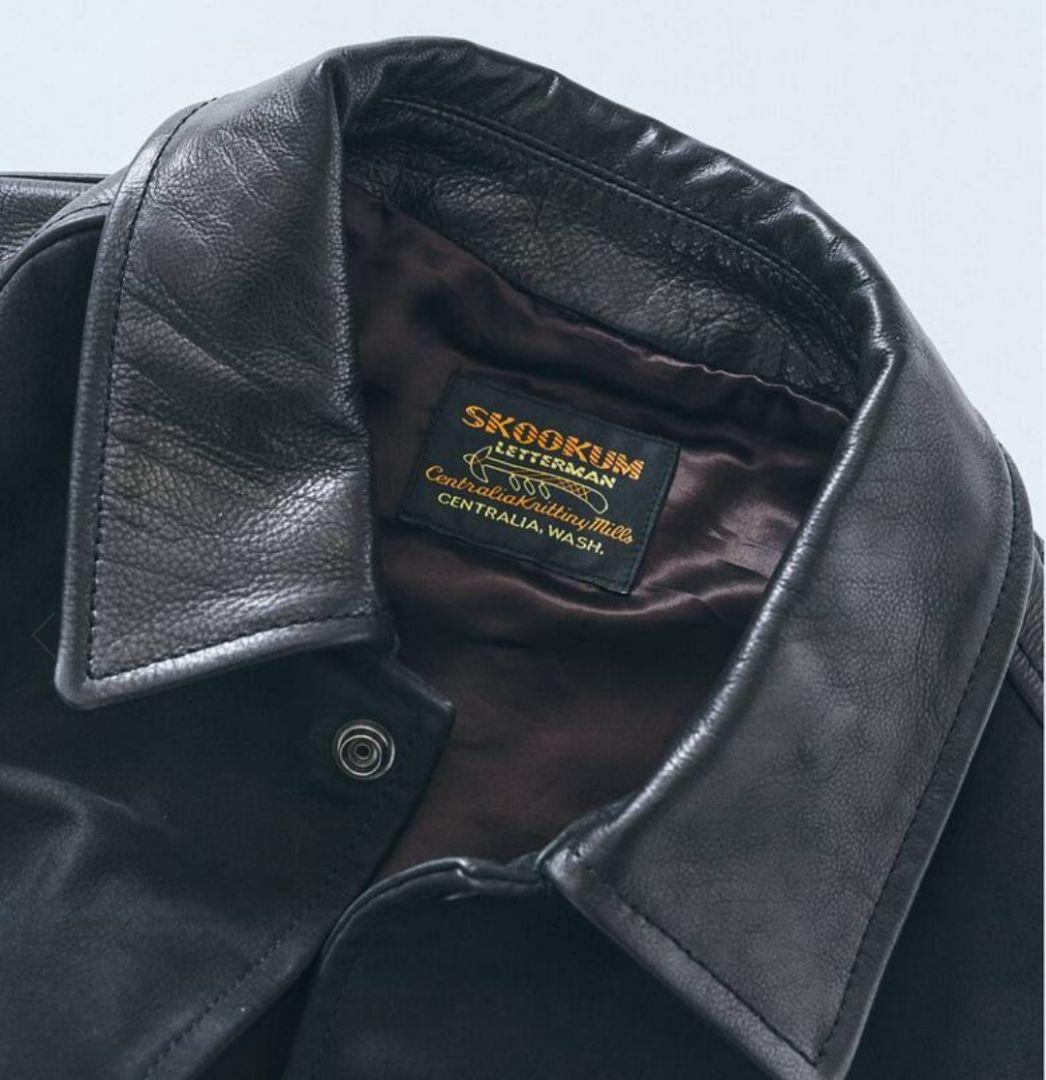 SKOOKUM / スクーカム 417別注 Leather AWARDブルゾン