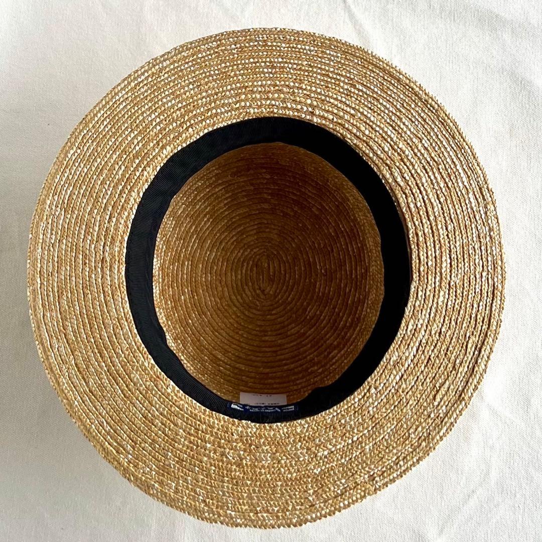 【美品】田中帽子店　Marin/f (マラン/フェム) 女性用カンカン帽子