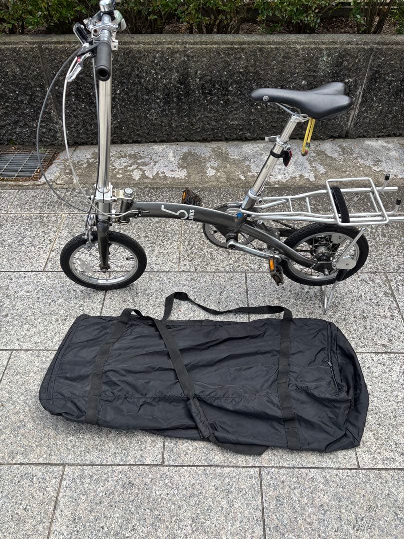 ★値下げしました！★希少!!折り畳み自転車 5Links初代14インチ3段変速