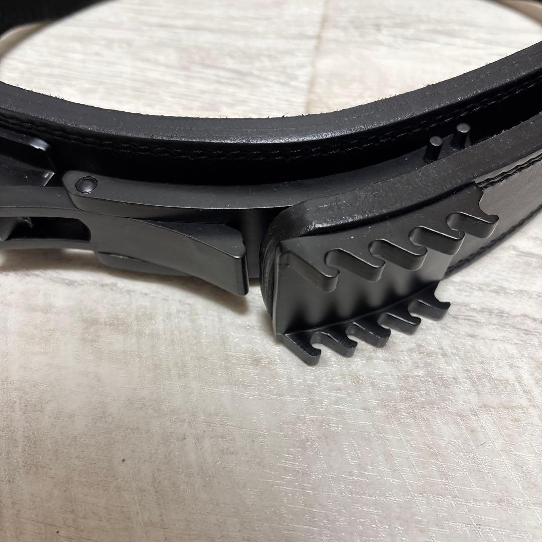 【値下相談可】ALLOUT レバーアクショントレーニングベルト Lブラック