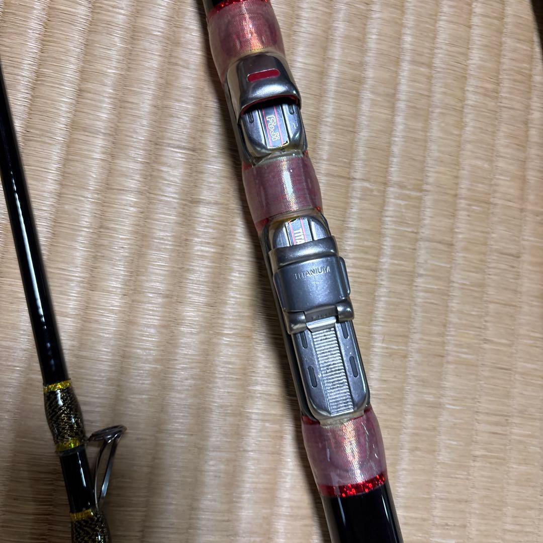 希少　釣竿がまかつGEASYS フィッシングロッド 35-400 専用ケース付き