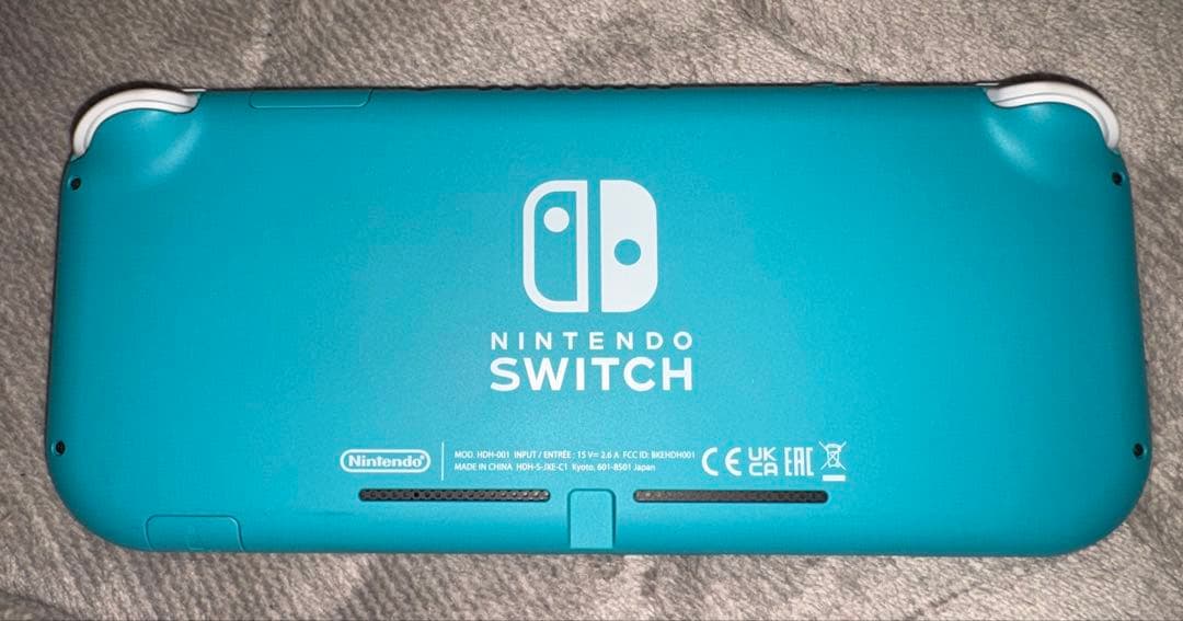 Nintendo Switch Lite ターコイズ 本体とケース付き