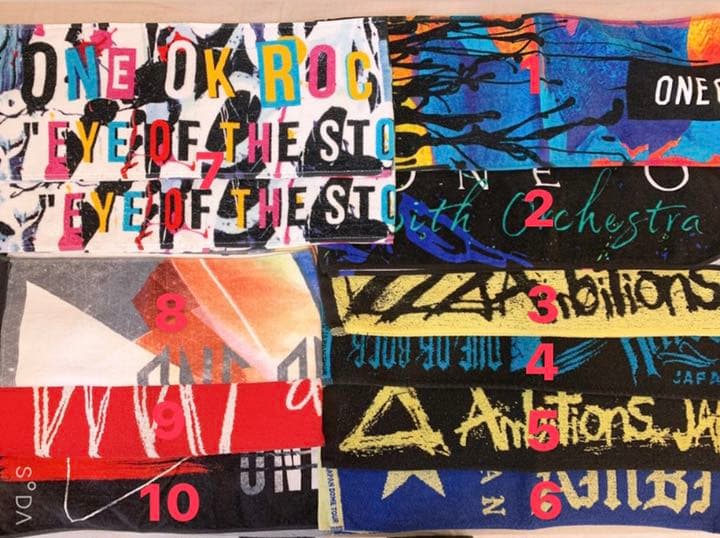 ONE OK ROCK グッズ コメントにて希望金額をお書き下さい