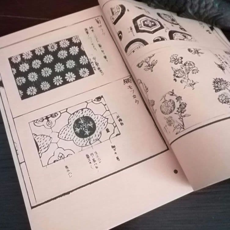 b*s様 珍品　江戸デザイン名筆四冊　福武書店　季刊TEWAZA　付録　昭和60