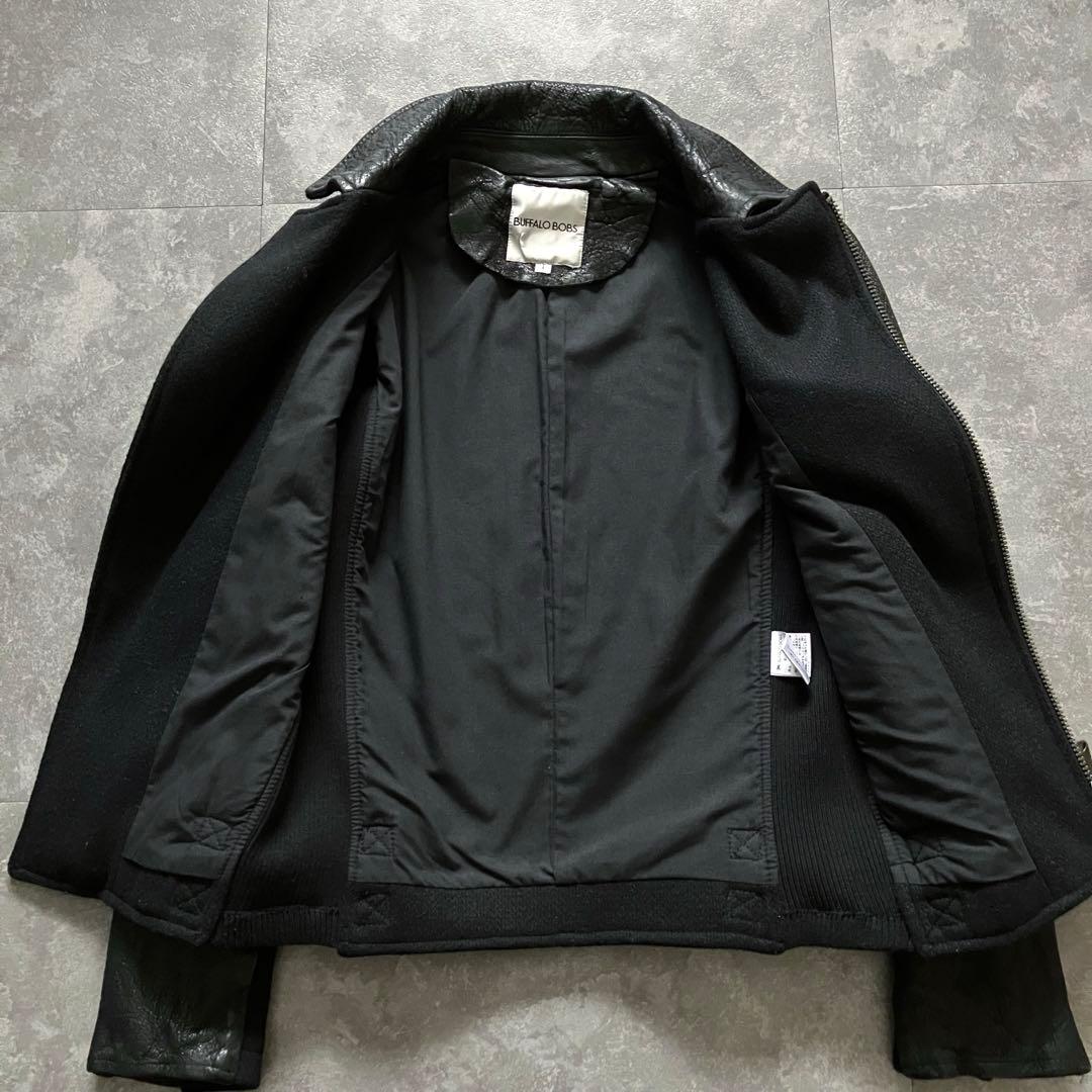 ジャケット・アウター buffalo bobs gimmick leather jkt archive