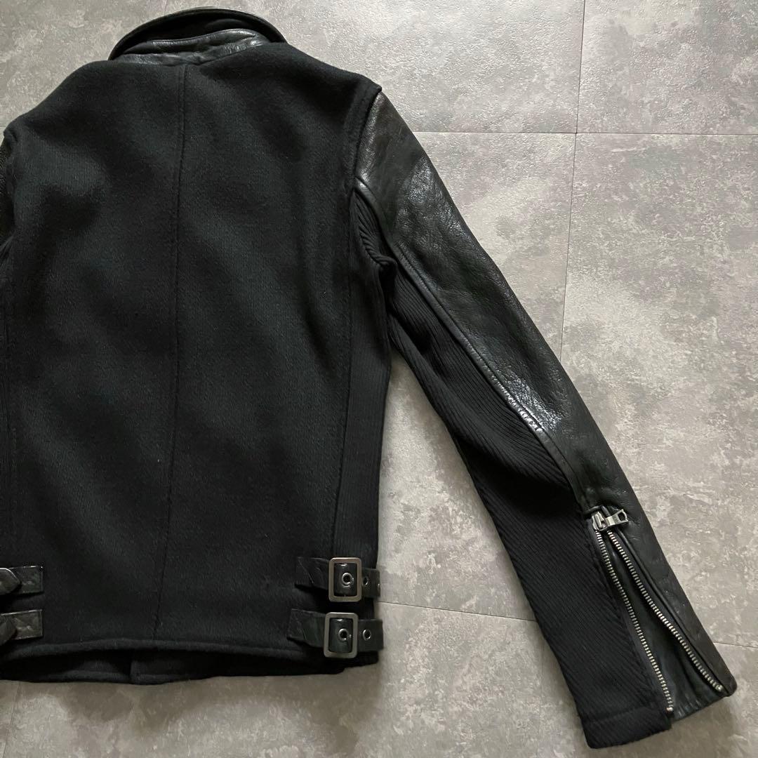 ジャケット・アウター buffalo bobs gimmick leather jkt archive