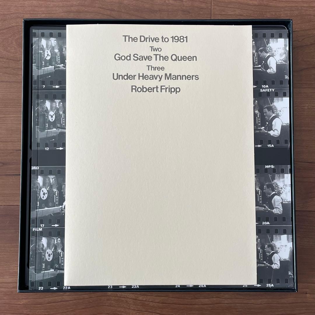 廃盤 希少 入手困難 Robert Fripp Exposures 限定BOX