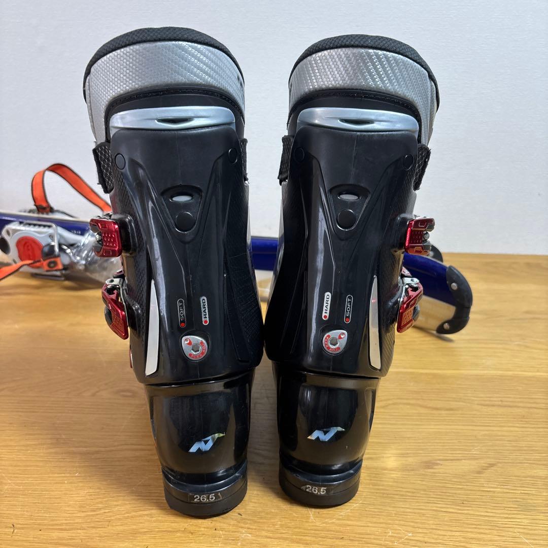 メンズショートスキーセット Salomon Nordica 26-26.5cm