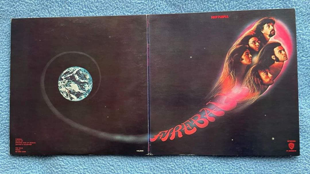 ディープ・パープル Deep Purple「Fireball」「Burn」2LP