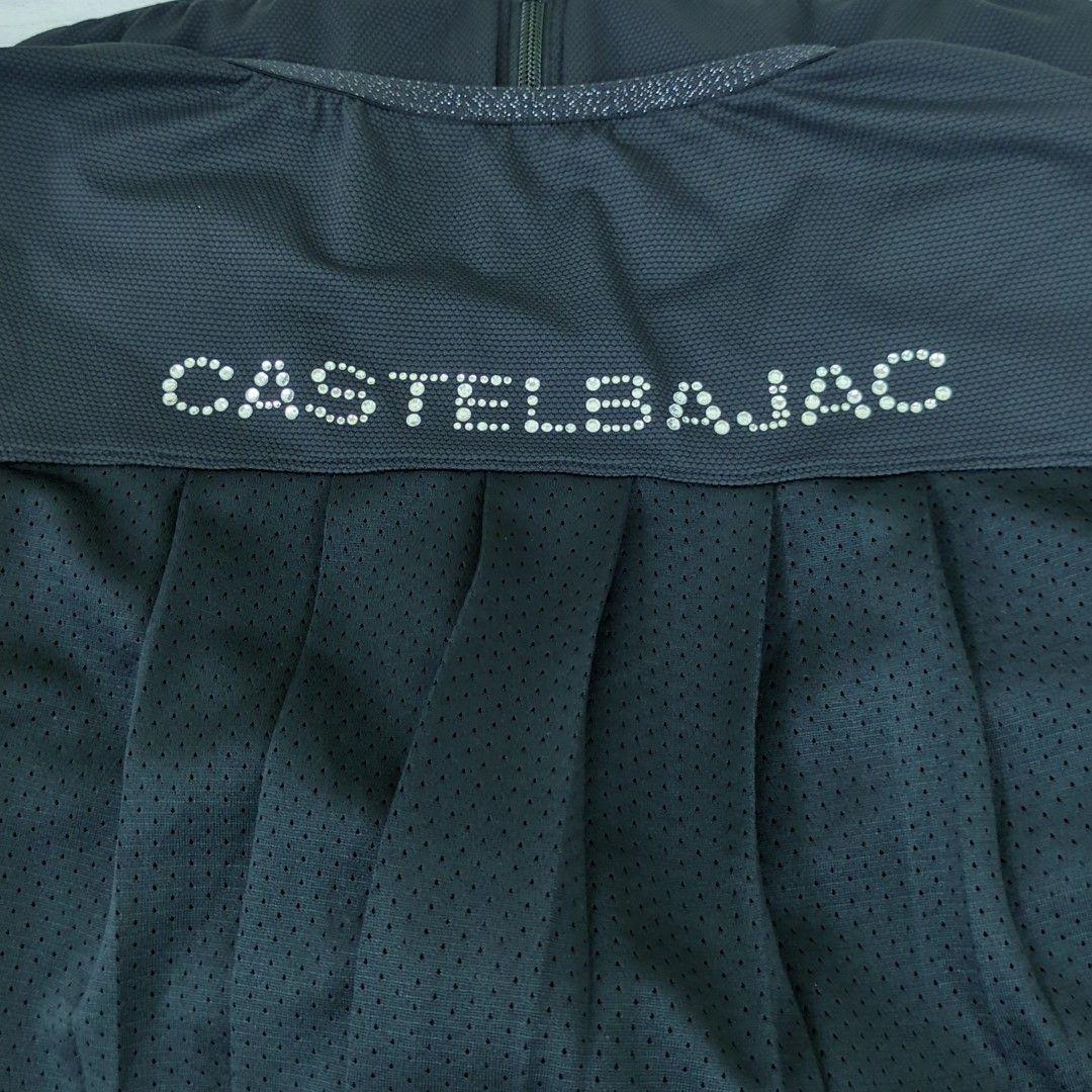 カステルバジャック 長袖ブルゾン ダブルジップ メッシュ素材 ゴルフウェア 美品