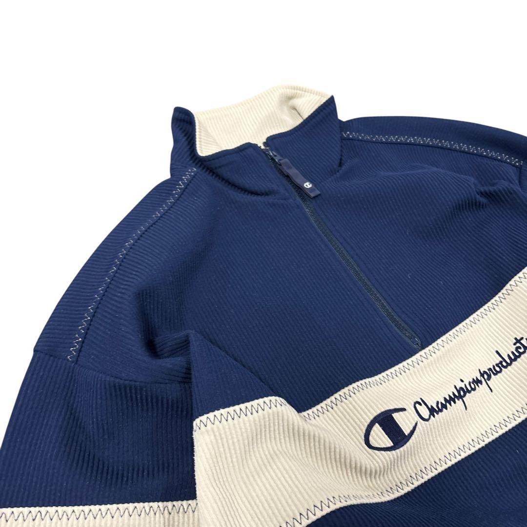 7AS12 00’s Champion ジャージセットアップ ネイビー　古着