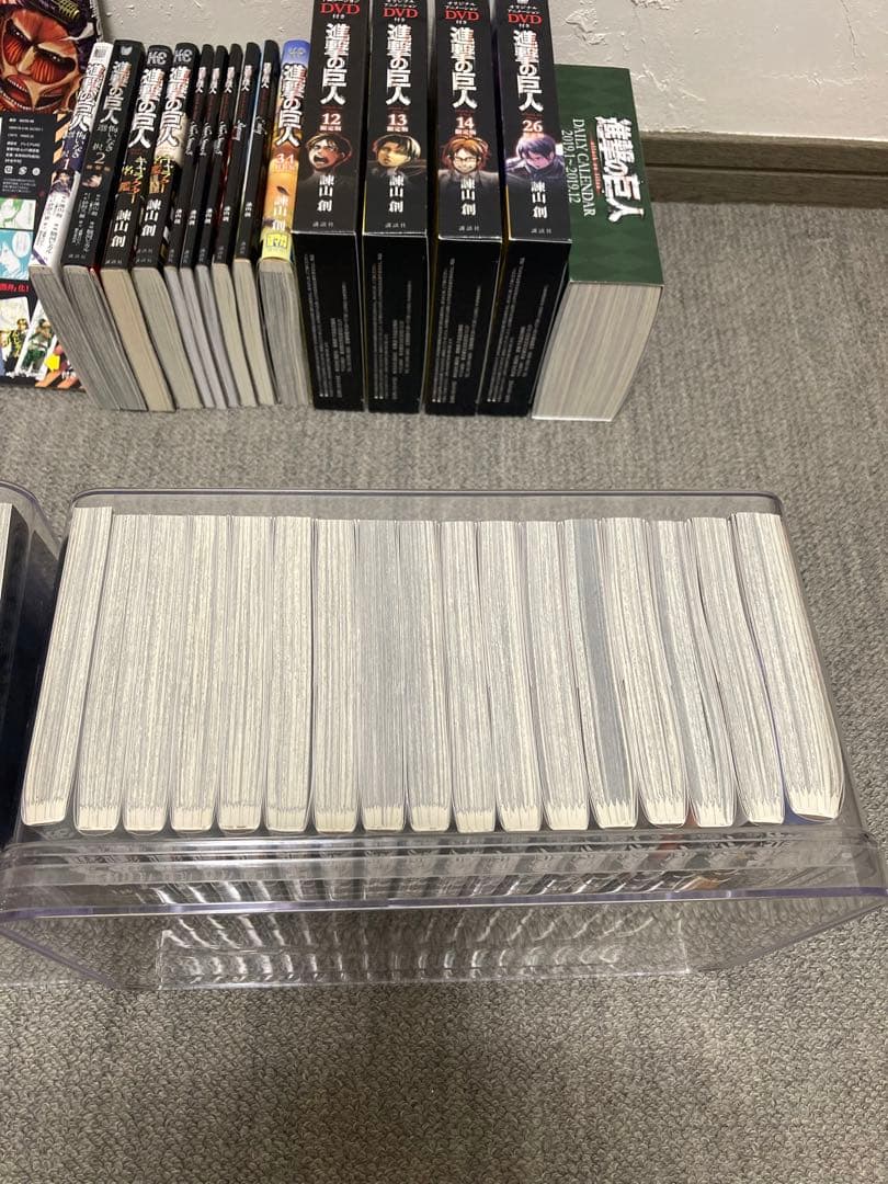 【全巻セット】進撃の巨人 全34巻(特装版あり)＋DVDなど限定特典＋関連書籍