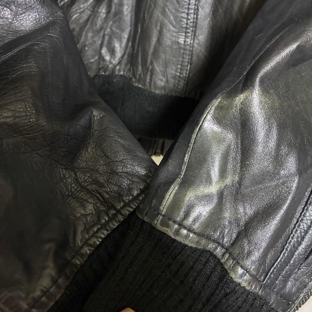 Levi's リーバイス　本革レザージャケット　ライダース　 L相当