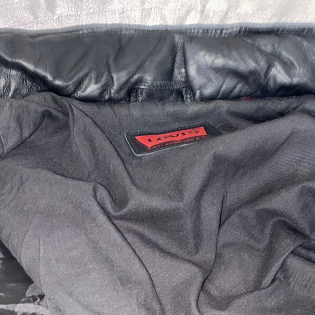 Levi's リーバイス　本革レザージャケット　ライダース　 L相当