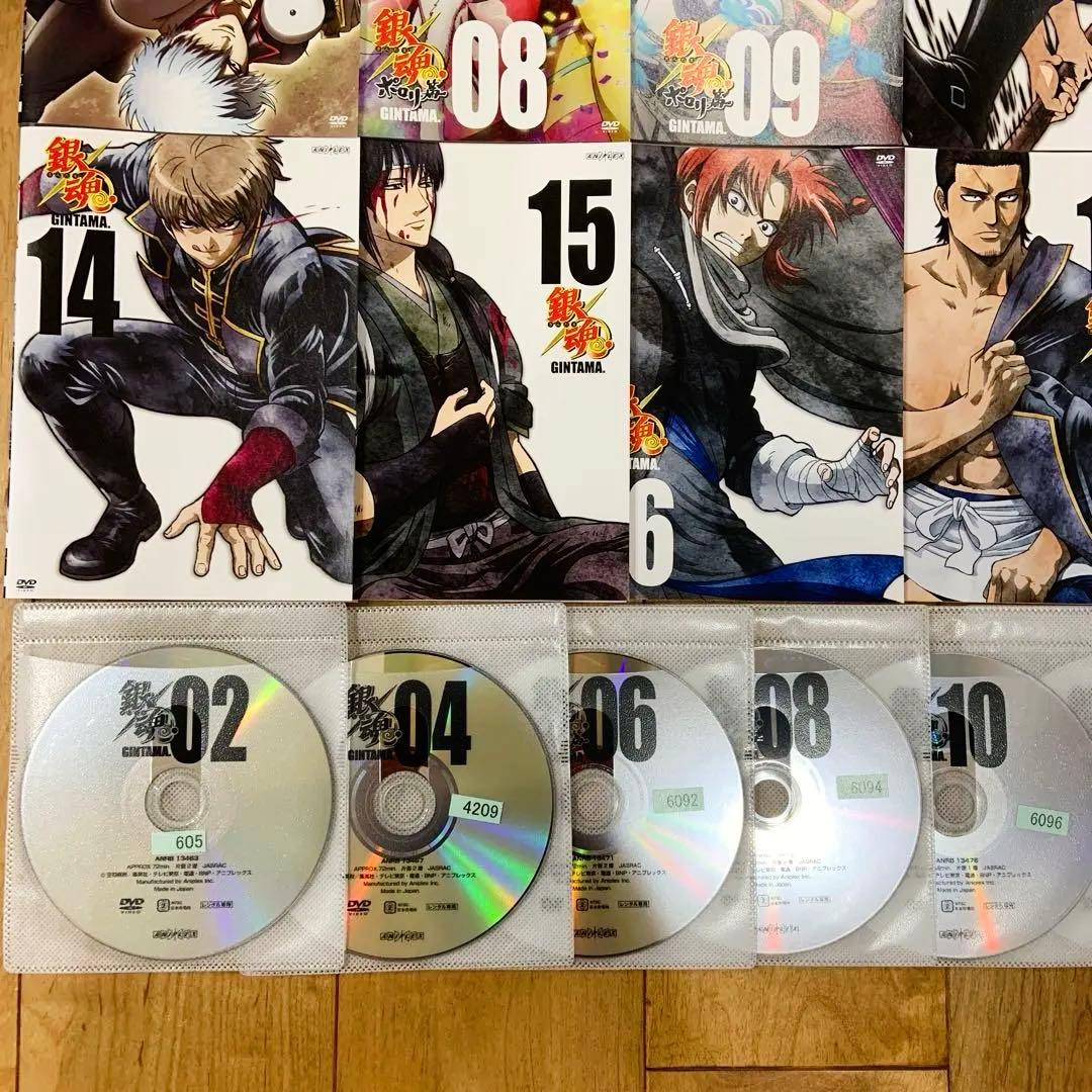 銀魂 全18巻　劇場版 全2巻　完結　DVD 全20巻セット　アニメ