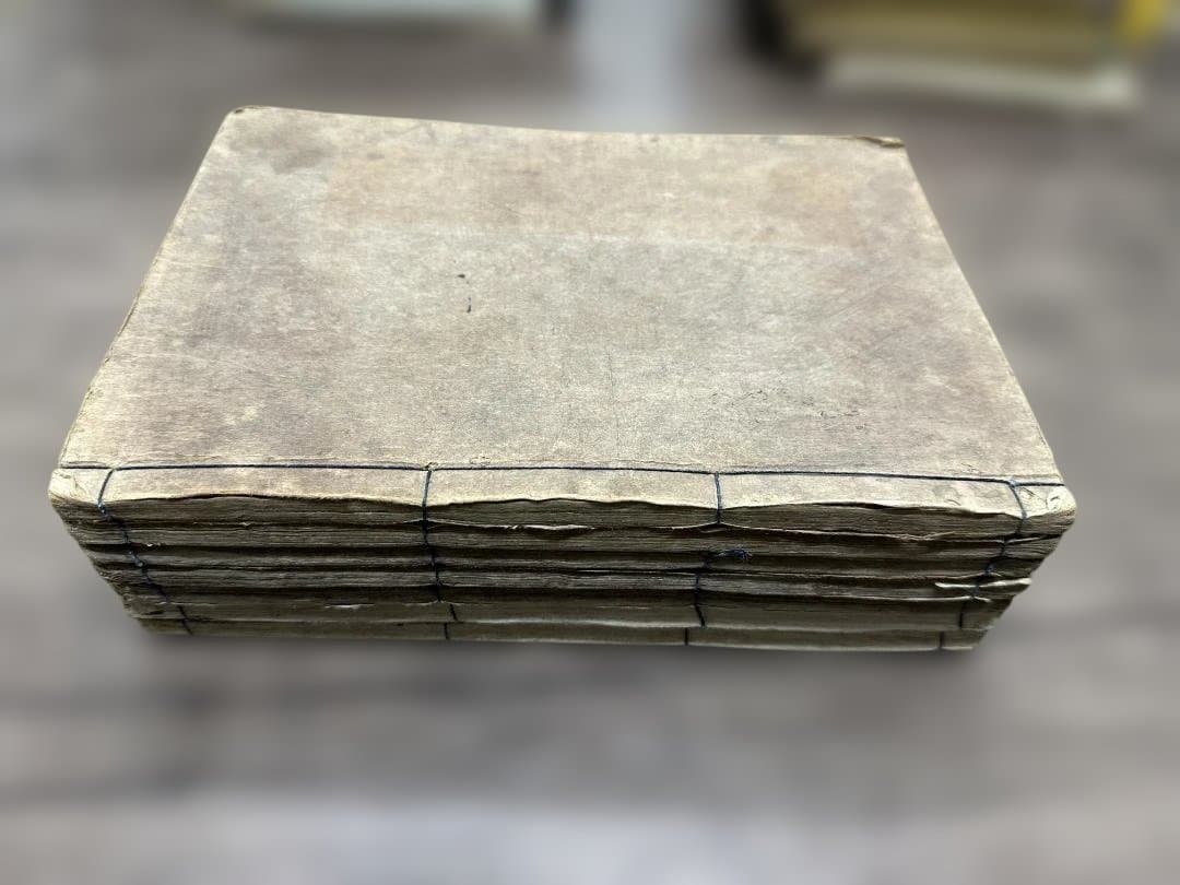 日本王代一覽 全7冊 寬文三年 心耕隱客書 写本 和本 古書