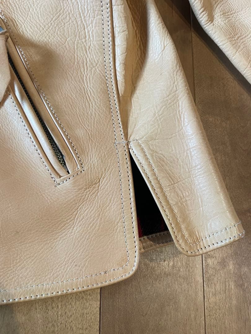 SAMURAI JEANS サムライ二輪車倶楽部　レザージャケット サイズ38
