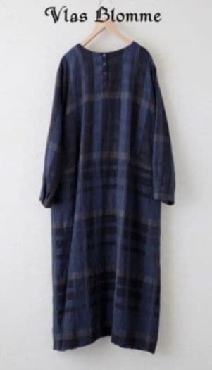 ☆nestrobeセレクトVlas Blommeチェックワンピース☆