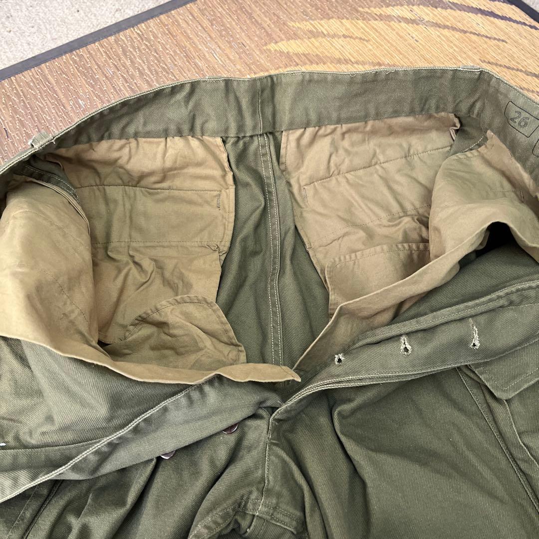 WAIPER.incフランス軍M47カーゴパンツ前期型WP93オリーブサイズ26