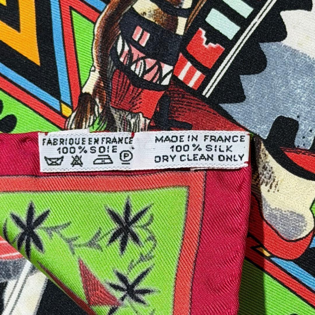 エルメス HERMES スカーフ 【レア】Kachinas カチナ　カレ90