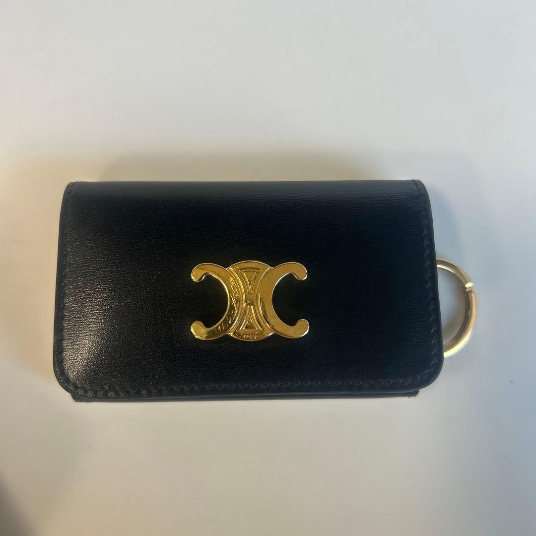 CELINE ブラックキーケース