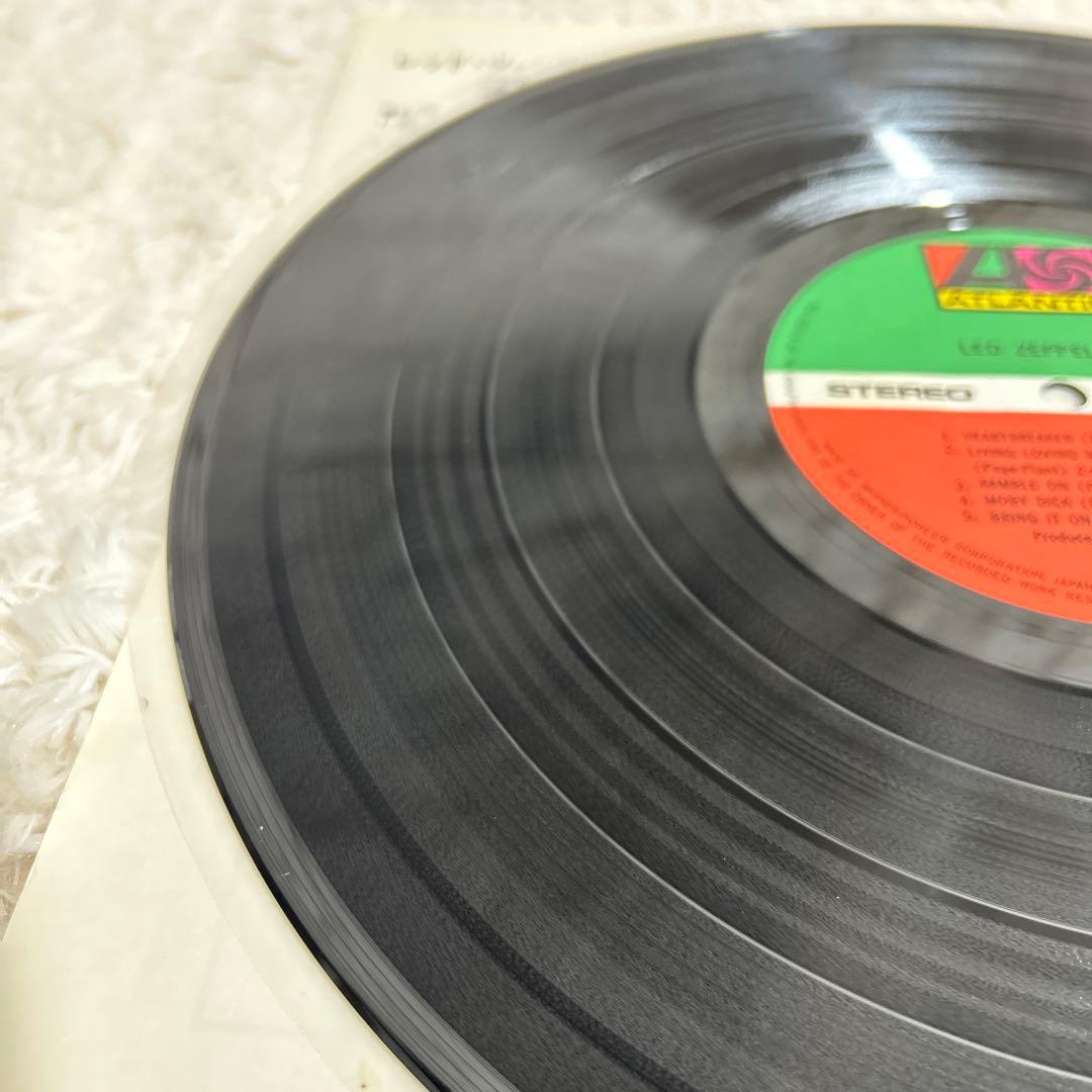 Led Zeppelin II アルバム LP レコードポスター付 帯付き