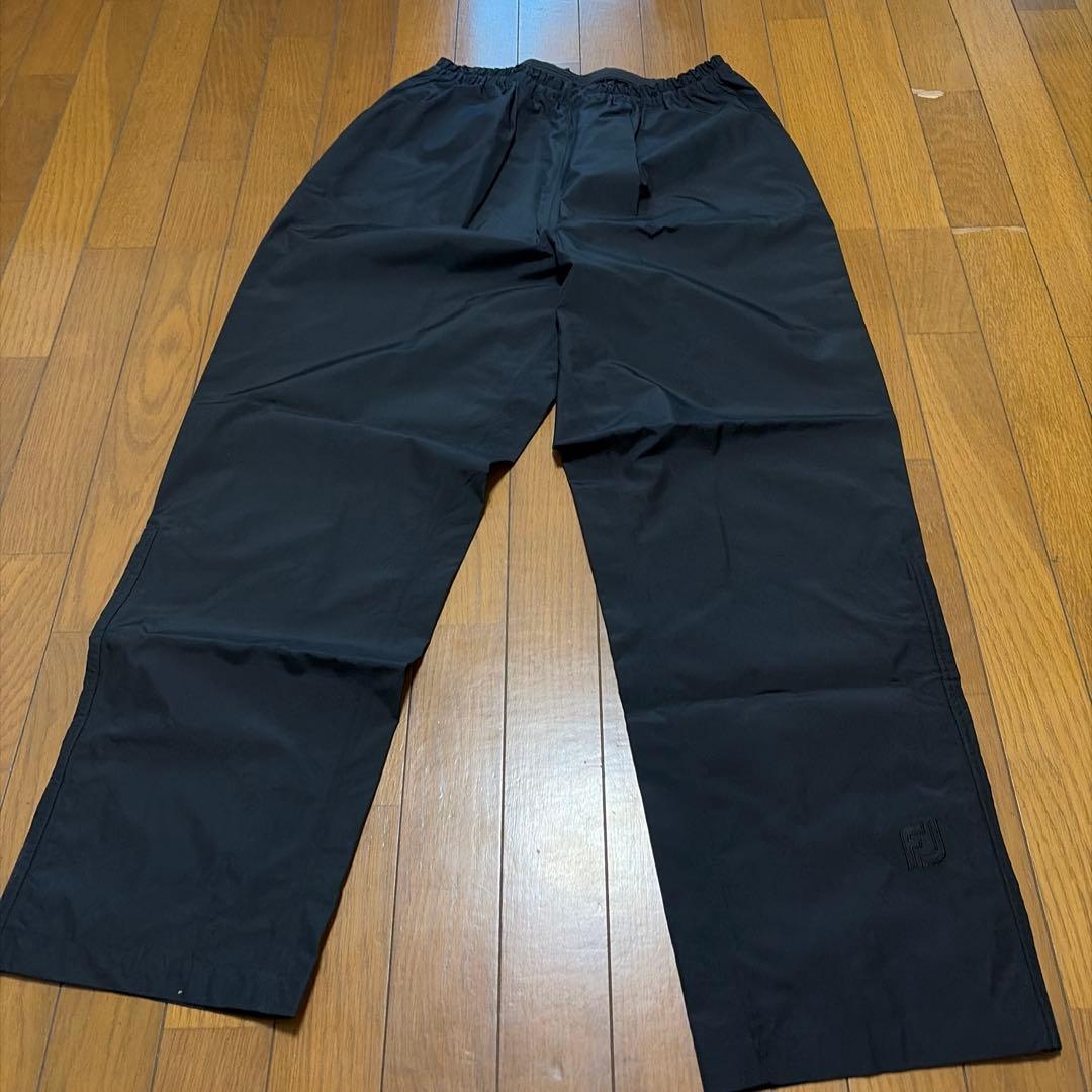 FJ フットジョイ　ブラック レインウェアセット