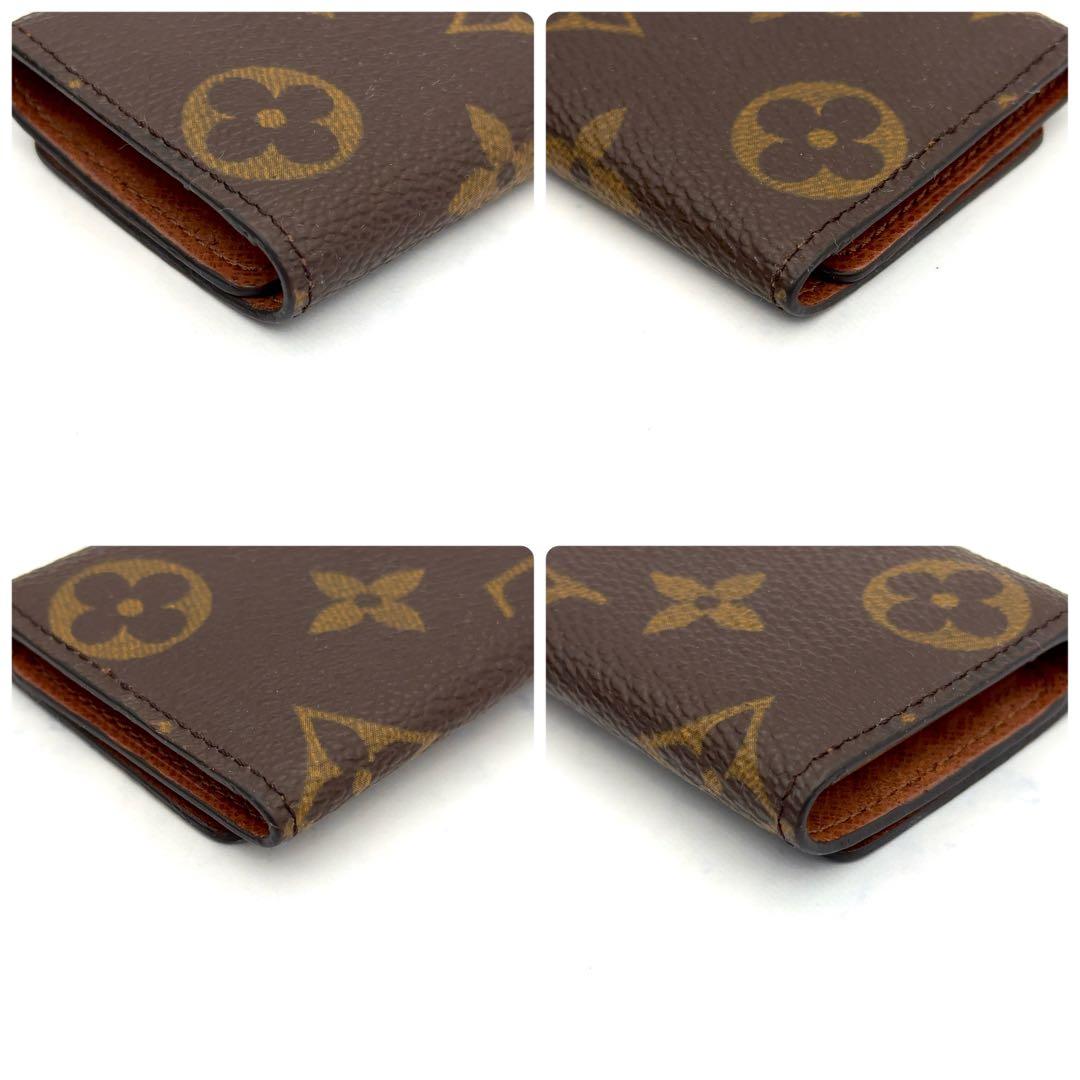 【最高級美品】ルイヴィトン キーケース ミュルティクレ4 モノグラム 4連　茶色
