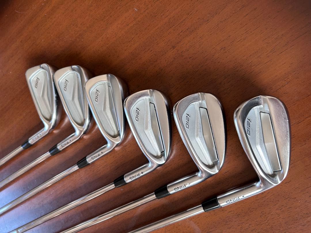PING i210 5-w 6本 モーダス125s 黒コード