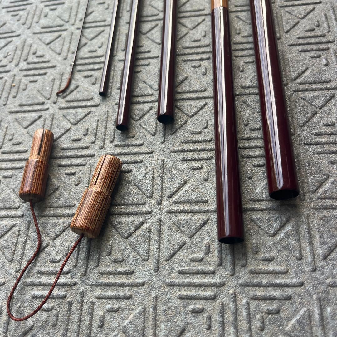 【美品】ダイワ 天峰　硬調　十八尺　18